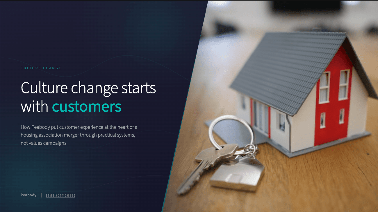 Culture Change in Social Housing