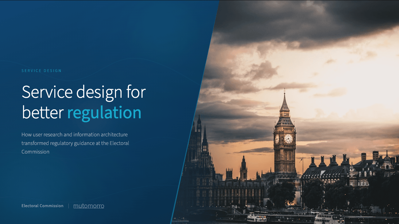 Public Sector Service Design