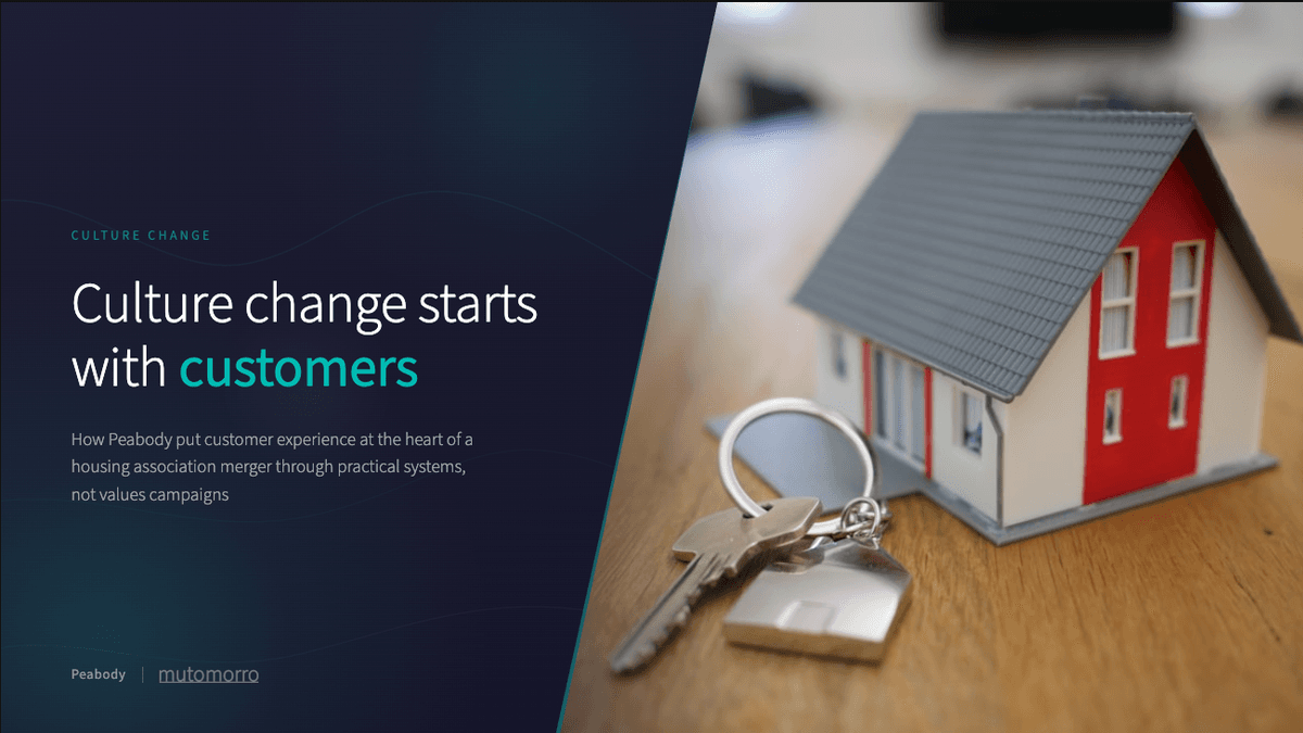 Culture Change in Social Housing