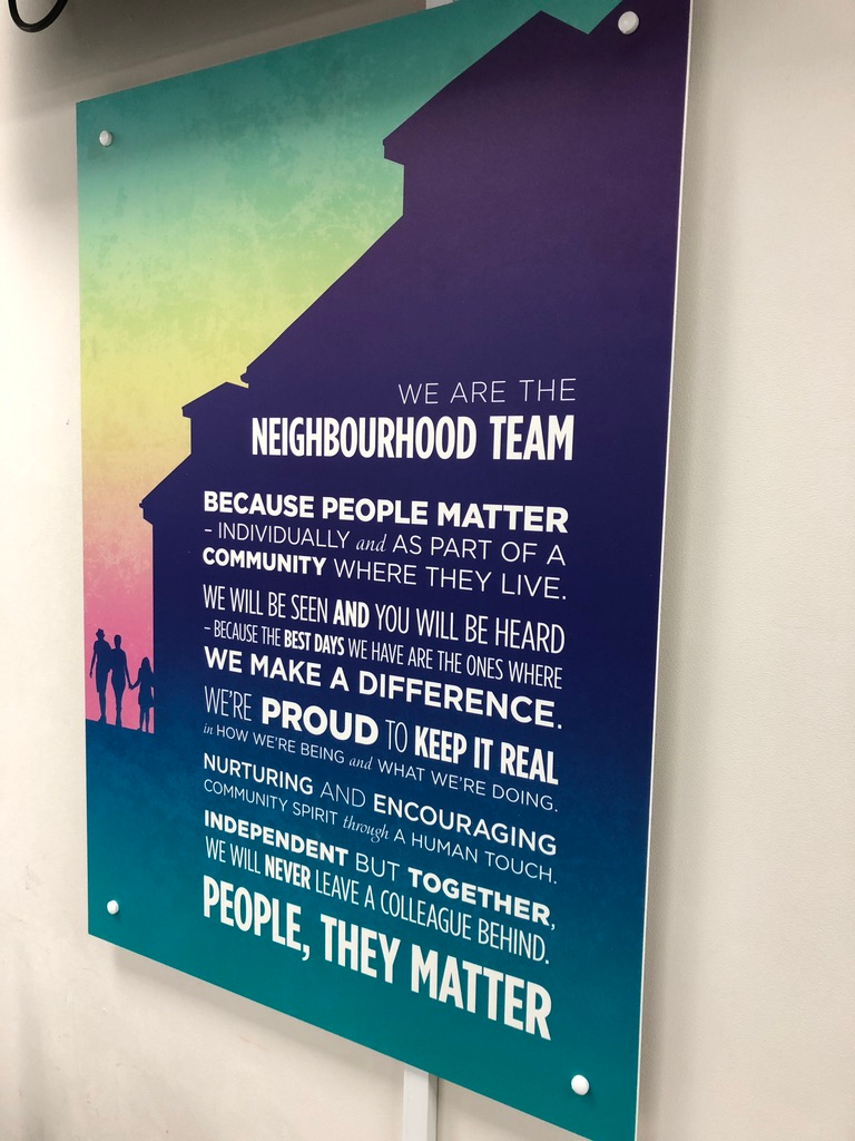 The Neighbourhood Team's promise - because people matter