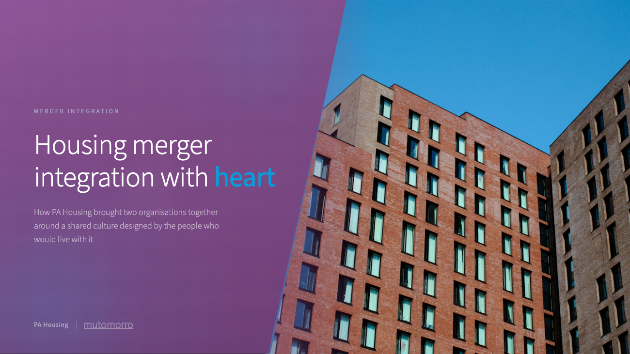 Housing association merger integration - merger housing associations