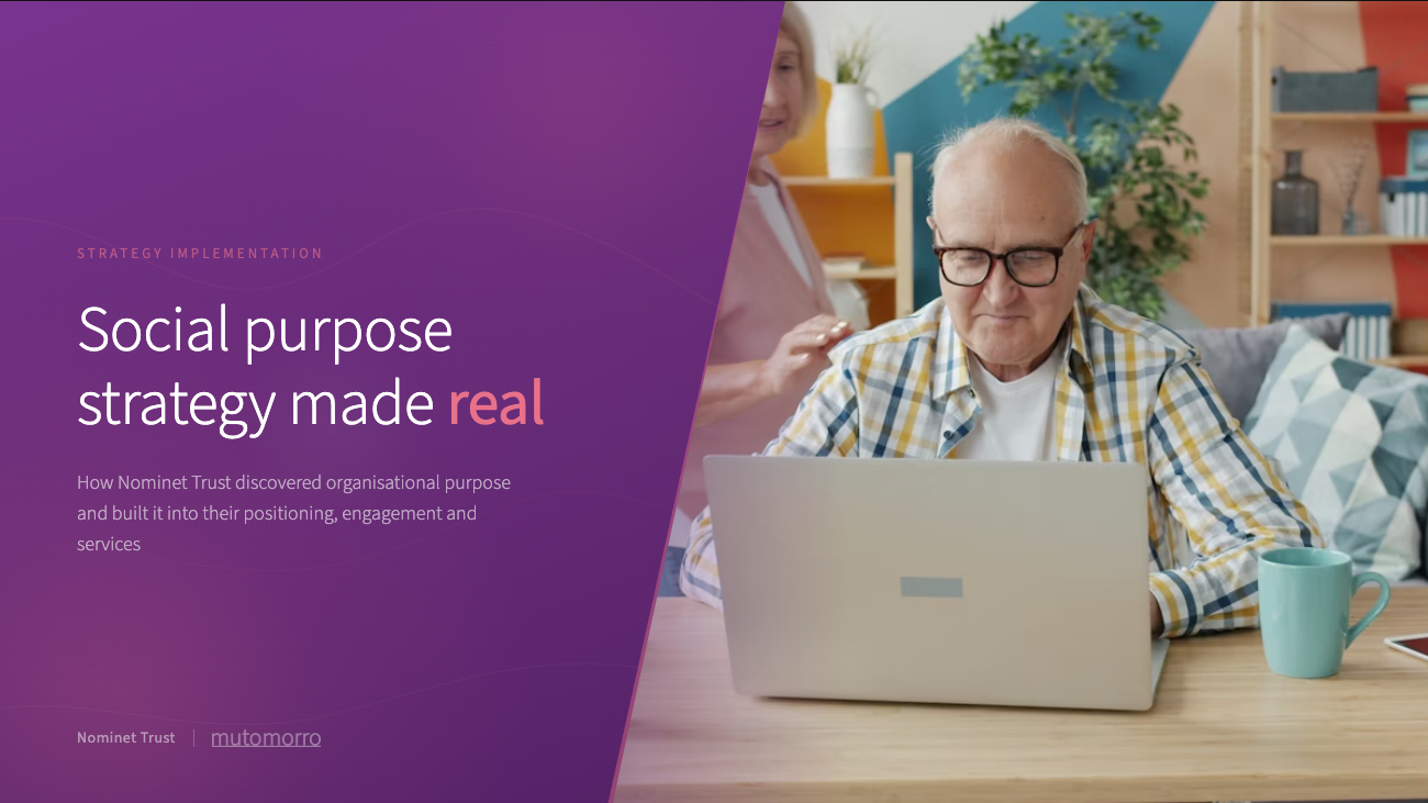Social purpose strategy - embedding social purpose into strategy